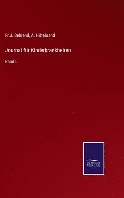 Journal fr Kinderkrankheiten 1