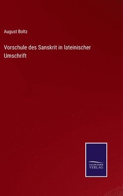 Vorschule des Sanskrit in lateinischer Umschrift