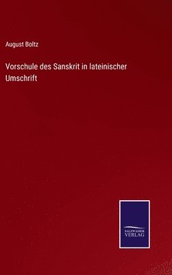 Vorschule des Sanskrit in lateinischer Umschrift 1
