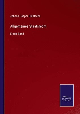 Allgemeines Staatsrecht 1