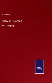 bokomslag Archiv der Pharmacie