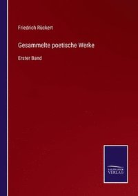 bokomslag Gesammelte poetische Werke