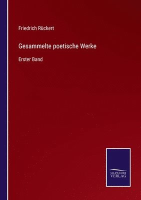 bokomslag Gesammelte poetische Werke