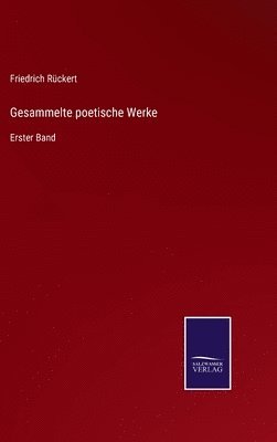 bokomslag Gesammelte poetische Werke