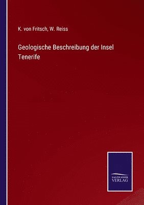 bokomslag Geologische Beschreibung der Insel Tenerife