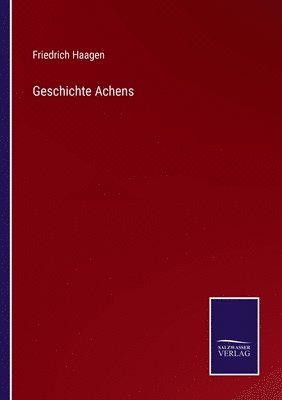 bokomslag Geschichte Achens