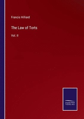 bokomslag The Law of Torts