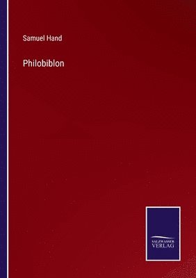 Philobiblon 1