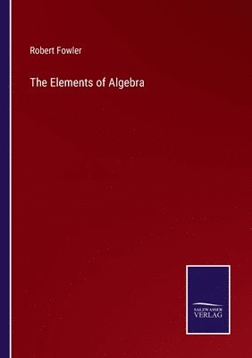 Robert Fowler - Elements of Algebra, Häftad