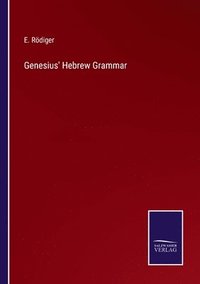 bokomslag Genesius' Hebrew Grammar