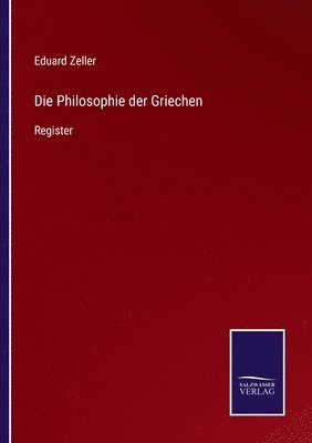 bokomslag Die Philosophie der Griechen