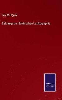 bokomslag Beitraege zur Baktrischen Lexikographie