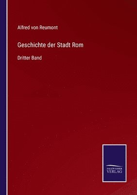 bokomslag Geschichte der Stadt Rom