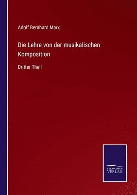 bokomslag Lehre von der musikalischen Komposition