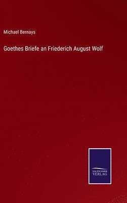 bokomslag Goethes Briefe an Friederich August Wolf