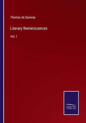 Literary Reminiscences 1