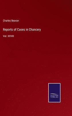 bokomslag Reports of Cases in Chancery