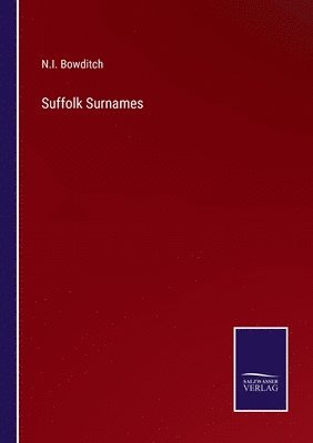 bokomslag Suffolk Surnames