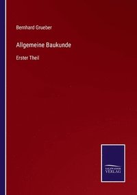 bokomslag Allgemeine Baukunde