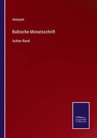 bokomslag Baltische Monatsschrift