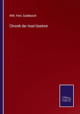 bokomslag Chronik der Insel Usedom