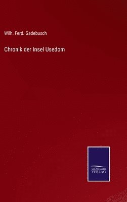 bokomslag Chronik der Insel Usedom