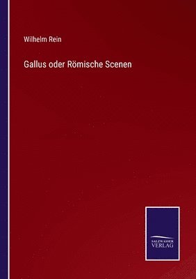 bokomslag Gallus oder Rmische Scenen