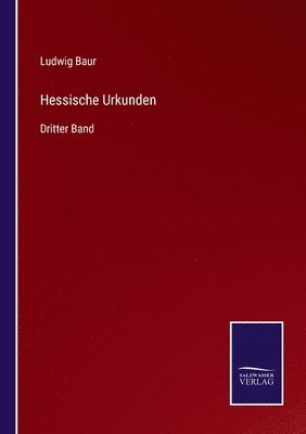 bokomslag Hessische Urkunden