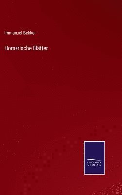 Homerische Bltter 1