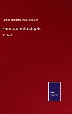 bokomslag Neues Lausitzsches Magazin