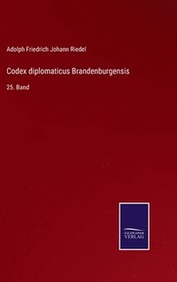 bokomslag Codex diplomaticus Brandenburgensis