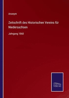 bokomslag Zeitschrift des Historischen Vereins fr Niedersachsen