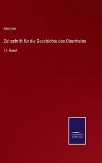 bokomslag Zeitschrift fr die Geschichte des Oberrheins