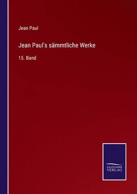 Jean Paul's smmtliche Werke 1