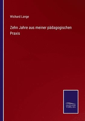 bokomslag Zehn Jahre aus meiner pädagogischen Praxis