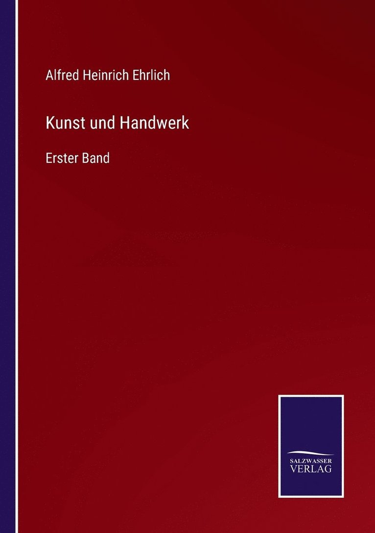 Kunst und Handwerk 1