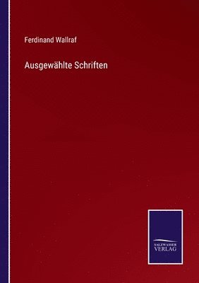 bokomslag Ausgewhlte Schriften