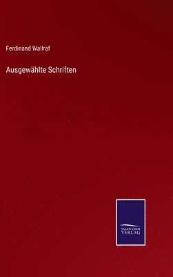 bokomslag Ausgewhlte Schriften