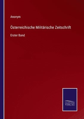 bokomslag Österreichische Militärische Zeitschrift