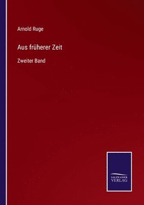 bokomslag Aus früherer Zeit