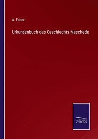 bokomslag Urkundenbuch des Geschlechts Meschede