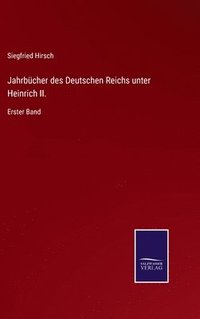 bokomslag Jahrbcher des Deutschen Reichs unter Heinrich II.