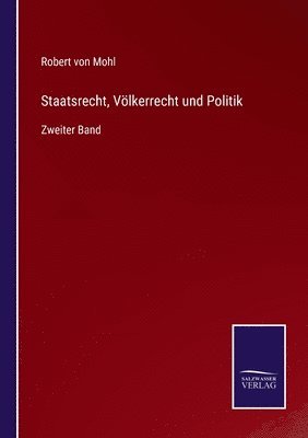 bokomslag Staatsrecht, Vlkerrecht und Politik