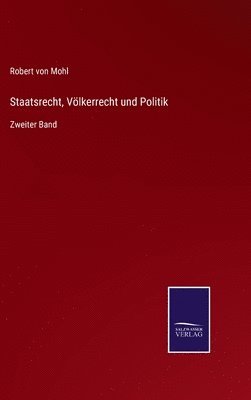 bokomslag Staatsrecht, Vlkerrecht und Politik