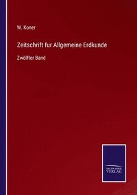 bokomslag Zeitschrift fur Allgemeine Erdkunde