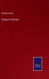 bokomslag Essays in Criticism