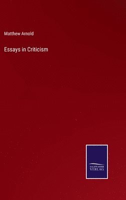bokomslag Essays in Criticism