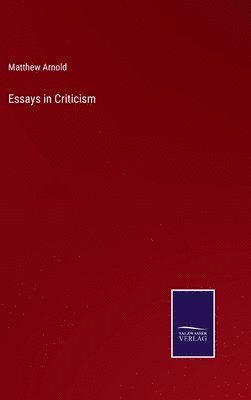 bokomslag Essays in Criticism