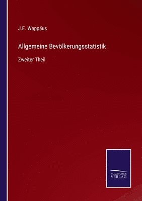 bokomslag Allgemeine Bevlkerungsstatistik