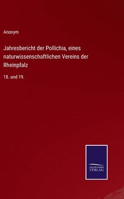 bokomslag Jahresbericht der Pollichia, eines naturwissenschaftlichen Vereins der Rheinpfalz